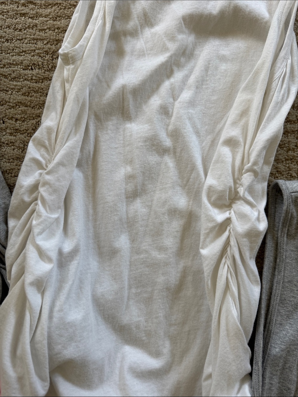 Melrose and Market Ribbed Pink & Neutral Tank Tops Set Bundle of 4 - Picture 10 of 10